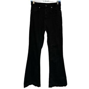 Nasty Gal Collection Denim Women's Black Wide Leg/Flared‎ Jeans Size 10